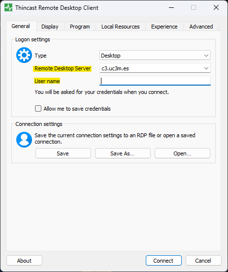 Thincast RDP Client